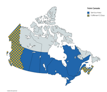 Load image into Gallery viewer, Canadian Service Areas