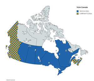 Canadian Service Areas